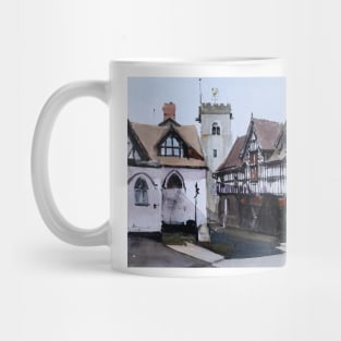 The Guildhall, Much Wenlock, Shropshire, England Mug